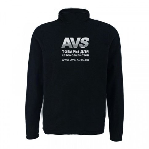 Толстовка флисовая черная (размер M 44-46) AVS фото 2