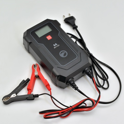Автоматическое зарядное устройство для 6 и 12 вольтовых АКБ, BERKUT BC-08A (9 стадий зарядки) фото 3