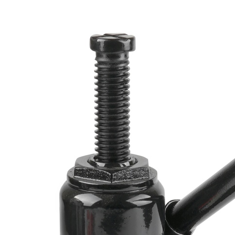 Домкрат гидравлический AVS HJ-B6TC, 6т, 200-405мм. с клапаном, в кейсе (ремкомплект) фото 5