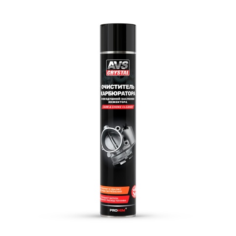 Очиститель карбюратора и воздушной заслонки инжектора (аэрозоль) 1000 мл AVS AVK-967 фото 1