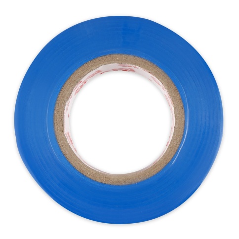 Лента изоляционная ПВХ AVS SCH-004 19 mm x 20 m (синяя) фото 2