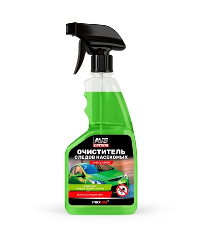 Очиститель следов насекомых (триггер) 500 мл AVS AVK-058 фото 1