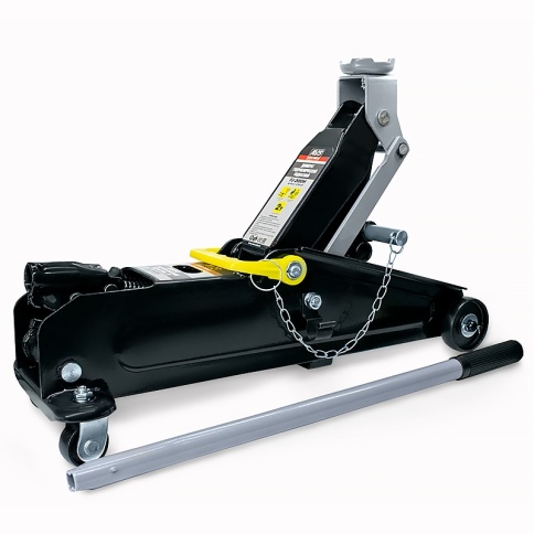 Домкрат подкатной AVS FJ-2000H, 2т, 133-385мм. с фиксатором фото 3