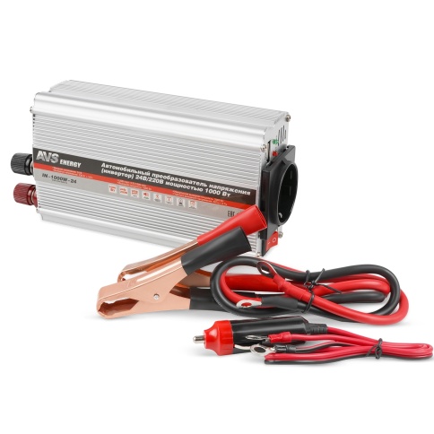 Автомобильный инвертор 24/220V AVS IN-1000W-24 фото 3