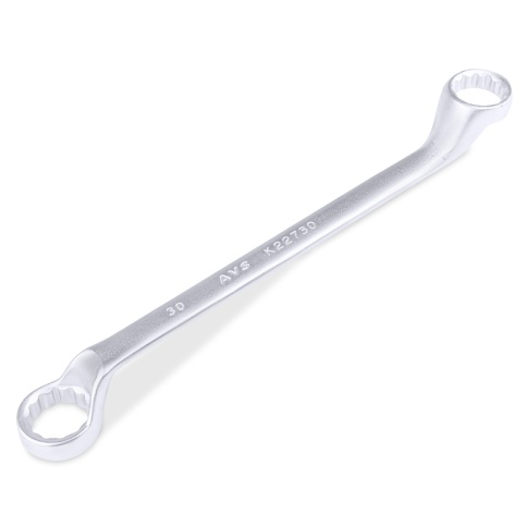 Ключ гаечный накидной изогнутый (27х30 мм) AVS K22730 фото 4