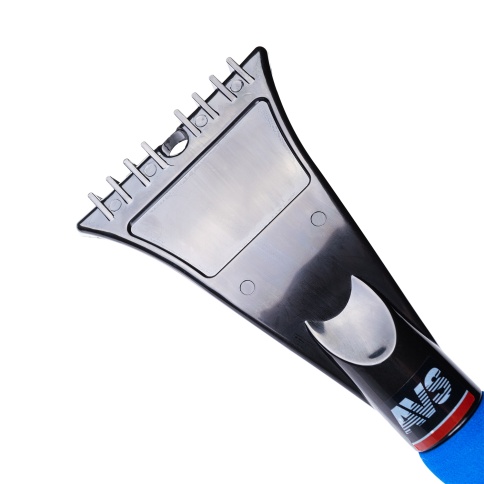 Щётка-скребок AVS WB-6311 (59 cм), мягкая ручка, распушенная щетина. фото 6