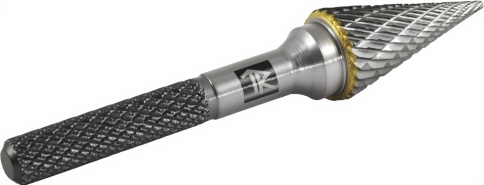 Борфреза твердосплавная коническая, тип M, 8 мм, двойная насечка, Thorvik TRRBM08170662-2 (57038) фото 1