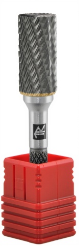 Борфреза твердосплавная цилиндрическая с торц. заточкой, тип B, 6 мм, Thorvik TRRBB06160661-2, 57005 фото 2