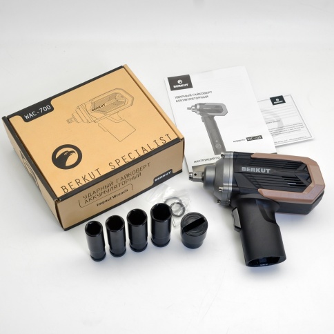 Аккумуляторный ударный гайковерт BERKUT Specialist WAC-700 фото 8