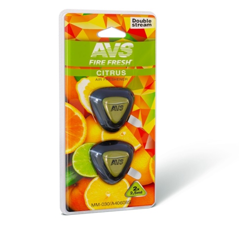 Ароматизатор AVS MM-030 Double Stream (аром. Citrus/Цитрус) (мини мембрана) фото 4
