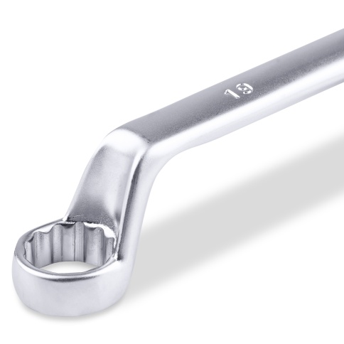 Ключ гаечный накидной изогнутый (17х19 мм) AVS K21719 фото 5