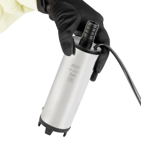 Насос для перекачки тех. жидкостей погружной AVS FP-2451(24V/3,5А/40 л/м./ d=51 мм/с фильтром) фото 6