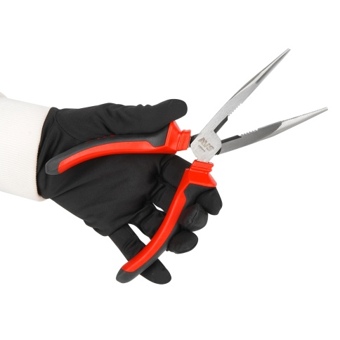 Длинногубцы прямые 200 мм AVS DLG0200-S фото 5