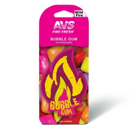 Ароматизатор AVS AFP-003 Fire Fresh (аром. Bubble gum/Бабл Гам) (бумажные) фото 2