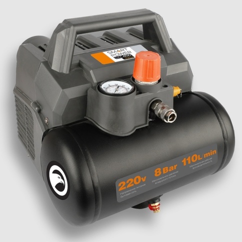 Компрессор универсальный с ресивером (220V, 110 л/мин) BERKUT SMART POWER SAC-400 фото 1