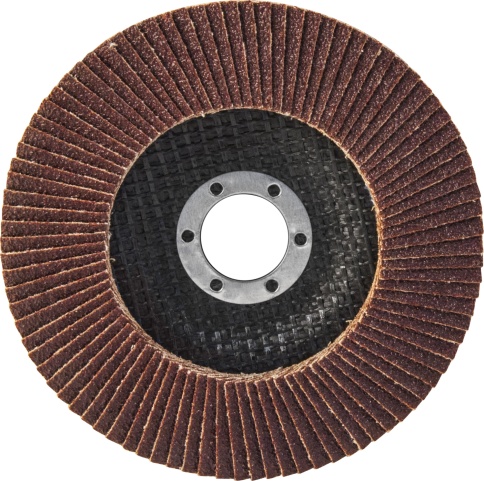 Диск шлифовальный лепестковый торцевой, 115х22,2 мм, Р80, Thorvik AFD115P80 фото 2