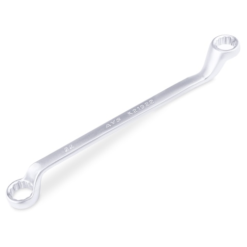 Ключ гаечный накидной изогнутый (19х22 мм) AVS K21922 фото 4