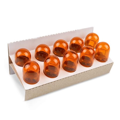 Лампа автомобильная WY21W (21W WX3X16D) YELLOW ORIGINAL LINE 12V OSRAM фото 2