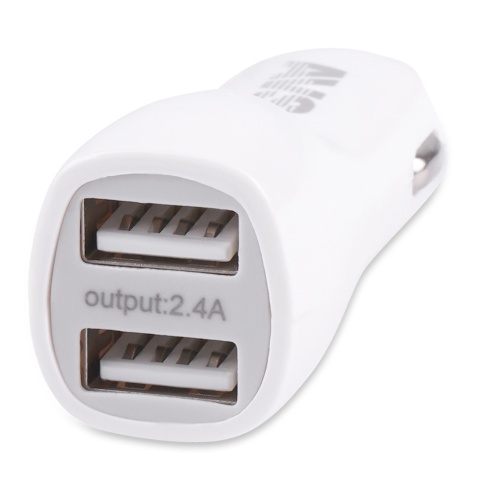USB автомобильное зарядное устройство AVS 2 порта UC-433 (2,4А) фото 2