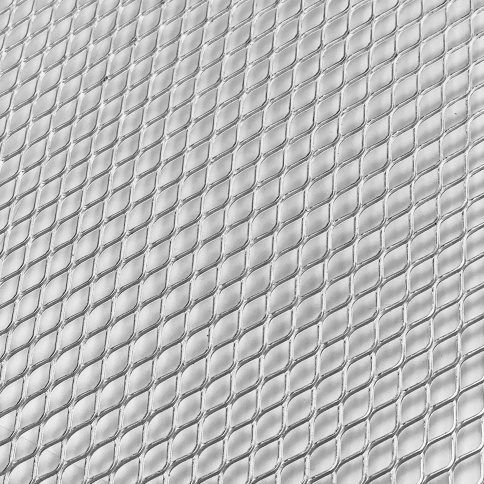 Сетка для защиты радиатора AVS PN-04 (ячейка ромб 7x4мм ) 25х100см серебро фото 2