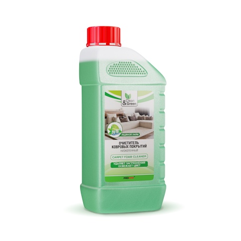 Очиститель ковровых покрытий (концентрат, низкопенный) 1 л. Clean&Green CG8022 фото 2