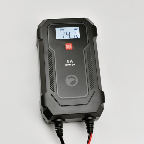 Автоматическое зарядное устройство для 6 и 12 вольтовых АКБ, BERKUT BC-08A (9 стадий зарядки) фото 7