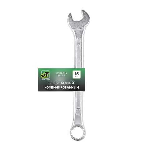 Ключ гаечный комбинированный (15 мм) JT KJ30015 фото 1