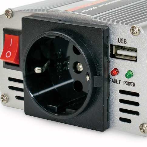 Автомобильный инвертор 12/220V AVS IN-600W фото 7