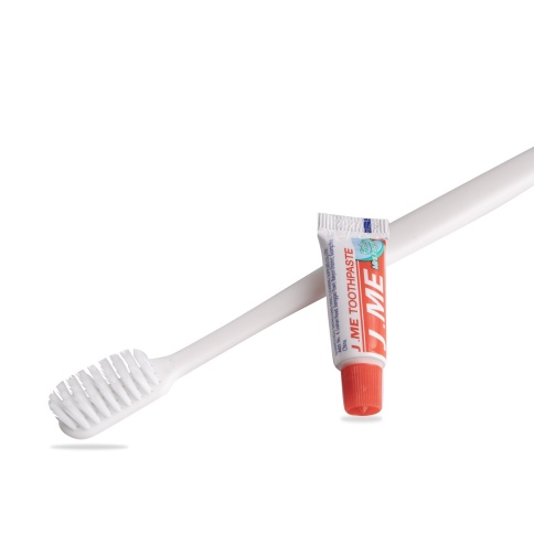 Зубной набор Hotel Ser. (флоу-пак) (зуб/щетка - мягкая щетина, паста туба - 3 гр.) CG8381 фото 3