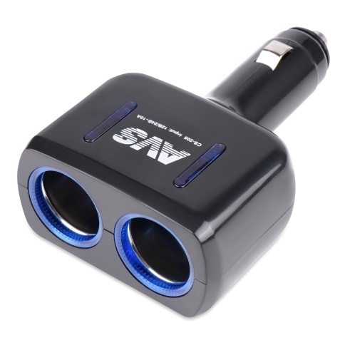 Разветвитель прикуривателя AVS 12/24 (на 2 выхода) CS205  фото 1