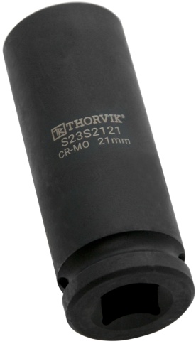 Головка торцевая ударная глубокая 1/2"DR, 27 мм, Thorvik S23S2127 (54437) фото 2