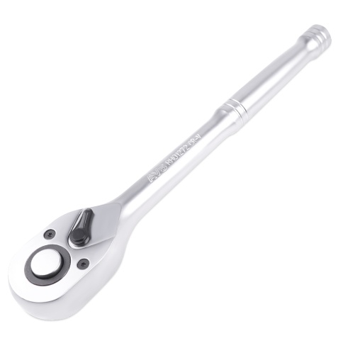 Рукоятка трещоточная 1/2"DR 72 зубца (металлическая ручка) AVS RH01272 фото 3