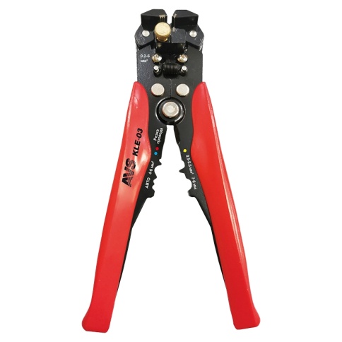 Клещи для снятия изоляции AVS KLE-03 автоматические, многофункциональные фото 1