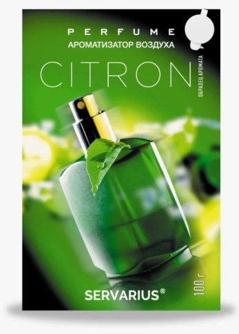 Ароматизатор воздуха (под сиденье, 100 гр.) MAXI FRESH PS-5, PERFUME "CITRON" (с пробником) фото 1