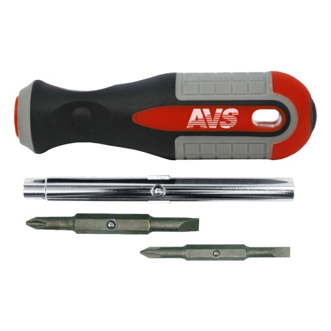 Отвертка комбинированная 4в1 (175 мм) AVS OSK-4 фото 1