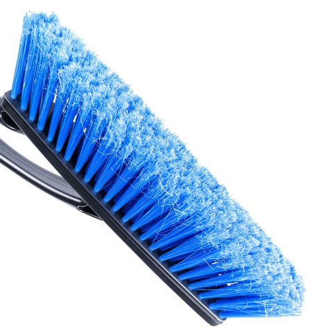 Щётка-скребок AVS WB-6311 (59 cм), мягкая ручка, распушенная щетина. фото 4