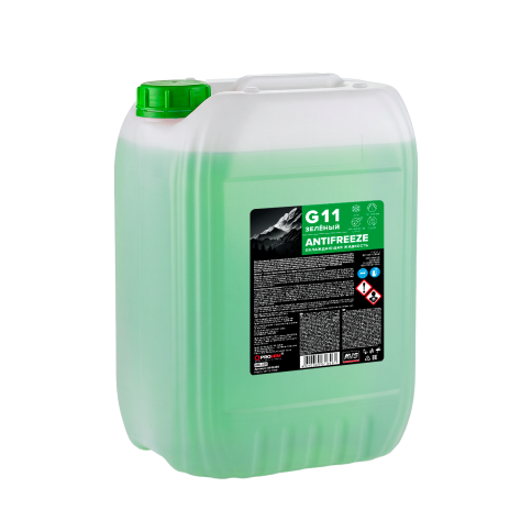 Охлаждающая жидкость Antifreeze G11 HOAT -40C, зеленый, 10 кг AVS AVK-520 фото 1