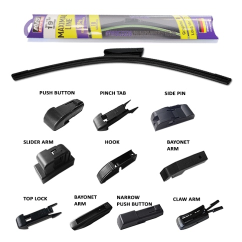 Щетка стеклоочистителя AVS Maximal Line (10 в 1) ML-19 (48 см) фото 3