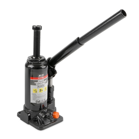 Домкрат гидравлический AVS HJ-B2TC, 2т, 158-308мм с клапаном, в кейсе (ремкомплект) фото 6