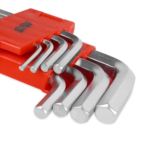 Набор ключей торцевых шестигранных 8 предметов (3-12мм) AVS HKS-8 фото 4