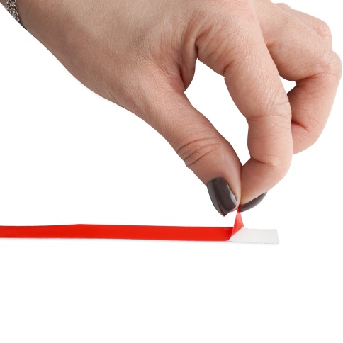 Лента клейкая двусторонняя AVS SCH-027 9 mm x 5 m акриловая основа (прозрачная) фото 4