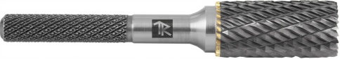 Борфреза твердосплавная цилиндрическая, торц. заточка, тип B, 10 мм, Thorvik TRRBB10200665-2, 57007 фото 3