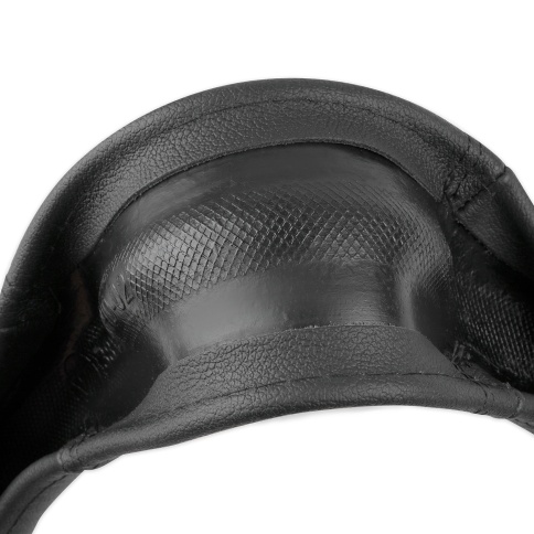 Оплетка на руль (нат. кожа) AVS GL-920M-B (размер M, черный) - Серия "Classic" фото 3