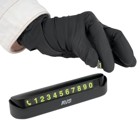 Автовизитка парковочная в автомобиль AVS NC-01 фото 5