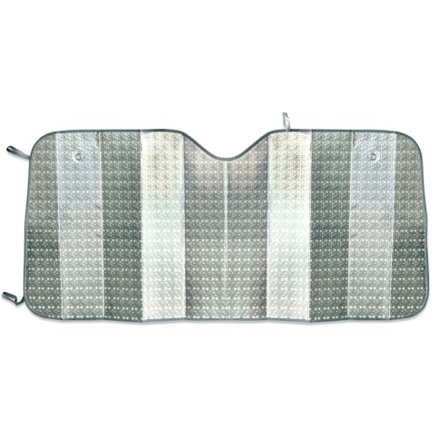 Шторка солнцезащитная (на лобовое стекло) SH-111M "LASER" 145x70 cm фото 1