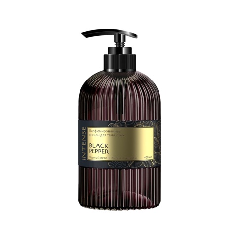 Лосьон д/рук и тела парфюм. Intense Black pepper/чёрн. перец 400 мл. с дозатор. Clean&Green CG8543 фото 1
