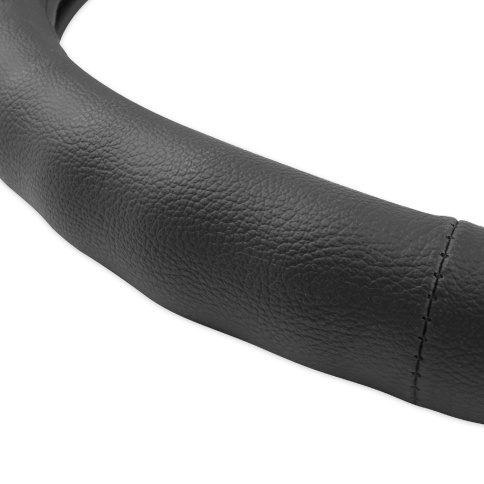 Оплетка на руль (нат. кожа) AVS GL-165L-B (размер L, черный) - Серия "Classic" фото 2