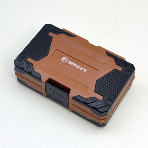 Набор инструментов с трещоткой, битами и головками 1/4 DR, BERKUT BS-SET9538 (38 предметов) в кейсе фото 2