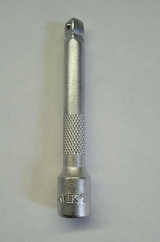 Удлинитель с шаром 1/4"DR, 75 мм, Thorvik S11E3075 (54100) фото 2