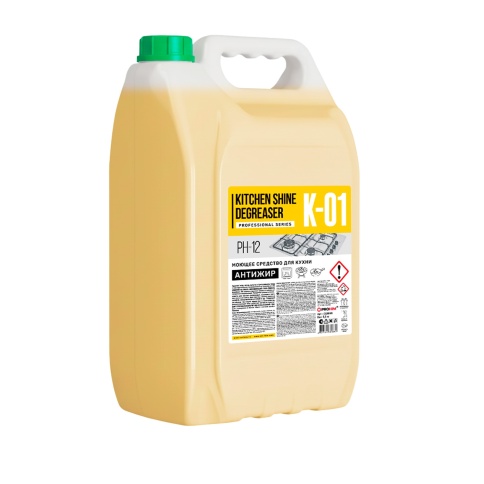 Моющее средство для кухни АНТИЖИР 5,5 кг. Clean&Green CG8068 фото 1